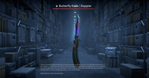 ★ Butterfly Knife | Doppler Phase 3 (Factory New) Screenshot