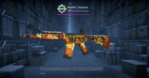 M4A4 | Hellish (Field-Tested) Screenshot