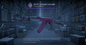 AK-47 | Midnight Laminate (Field-Tested) Screenshot