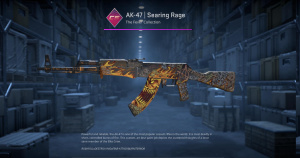 AK-47 | Searing Rage (Field-Tested) Screenshot