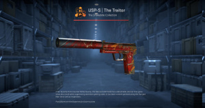 USP-S | The Traitor (Battle-Scarred) Screenshot