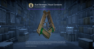Dual Berettas | Royal Consorts (Well-Worn) Screenshot