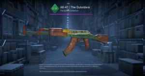 AK-47 | The Outsiders (Battle-Scarred) Screenshot