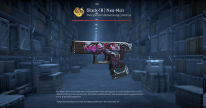 Glock-18 | Neo-Noir (Well-Worn) Screenshot
