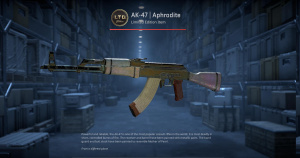 AK-47 | Aphrodite (Battle-Scarred) Screenshot