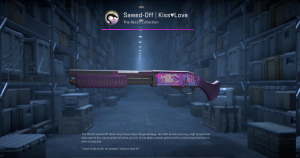 Sawed-Off | Kiss♥Love (Battle-Scarred) Screenshot