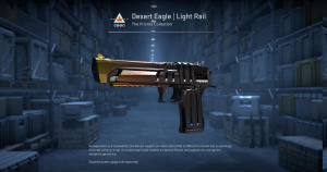 Desert Eagle | Light Rail (Factory New) Screenshot