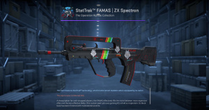 StatTrak™ FAMAS | ZX Spectron (Well-Worn) Screenshot