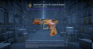 StatTrak™ Glock-18 | Umbral Rabbit (Factory New) Screenshot