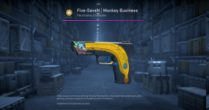 Five-SeveN | Monkey Business (Well-Worn) Screenshot