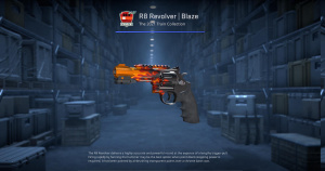 R8 Revolver | Blaze (Factory New) Screenshot