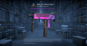 MAC-10 | Disco Tech (Field-Tested) Screenshot