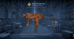 MP9 | Orange Peel (Factory New) Screenshot