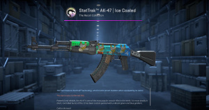 StatTrak™ AK-47 | Ice Coaled (Battle-Scarred) Screenshot