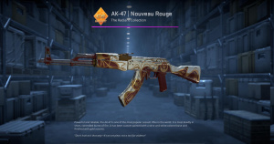 AK-47 | Nouveau Rouge (Well-Worn) Screenshot