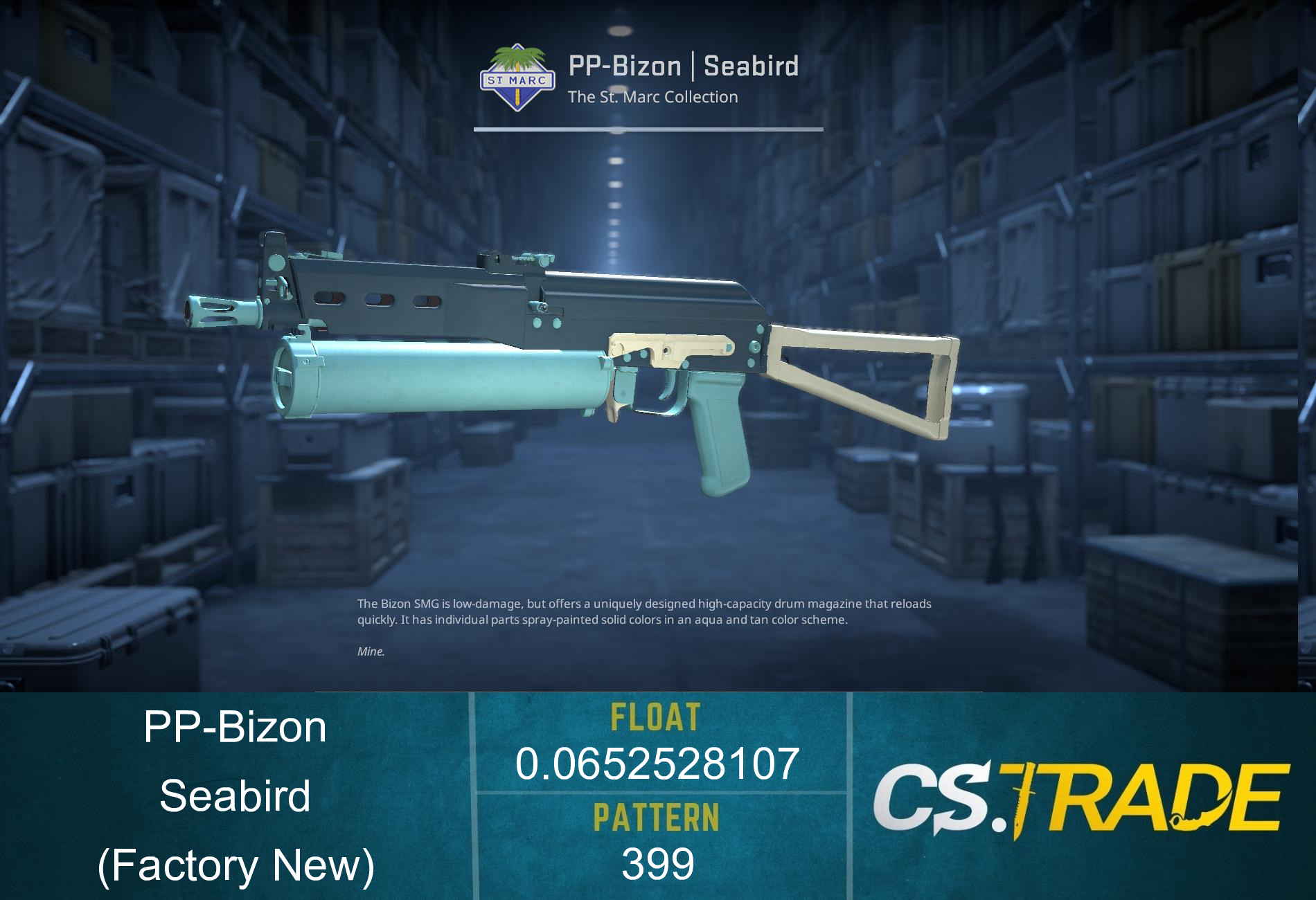 PP-Bizon | Seabird (Factory New)