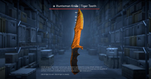 ★ Huntsman Knife | Tiger Tooth (Factory New) Screenshot