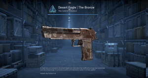 Desert Eagle | The Bronze (Factory New) Screenshot