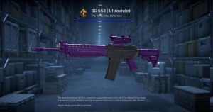 SG 553 | Ultraviolet (Field-Tested) Screenshot