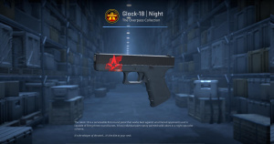 Glock-18 | Night (Minimal Wear) Screenshot