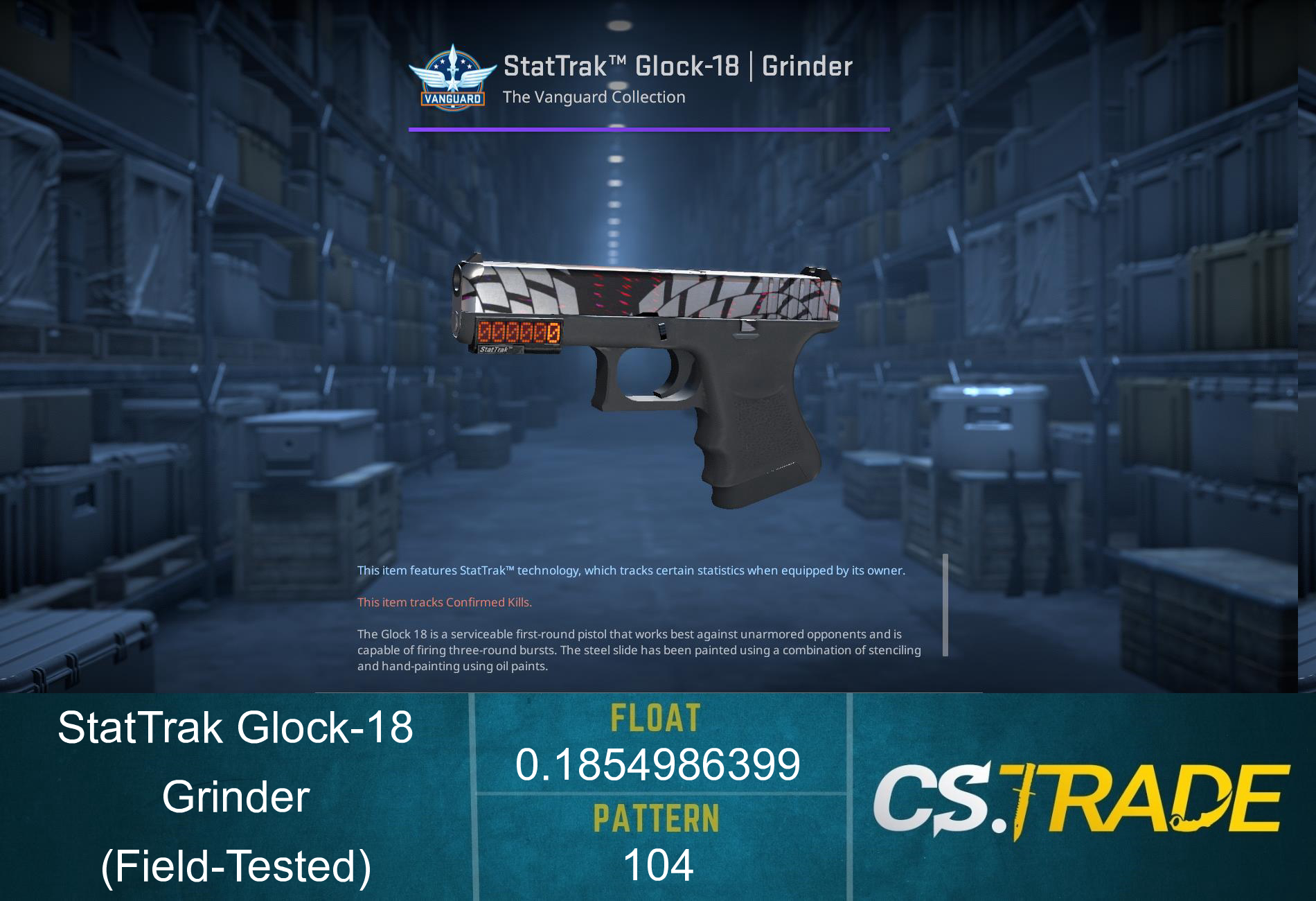 Glock-18 | Grinder (Field-Tested) Screenshot
