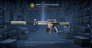 M4A1-S | Mecha Industries (Field-Tested) Screenshot