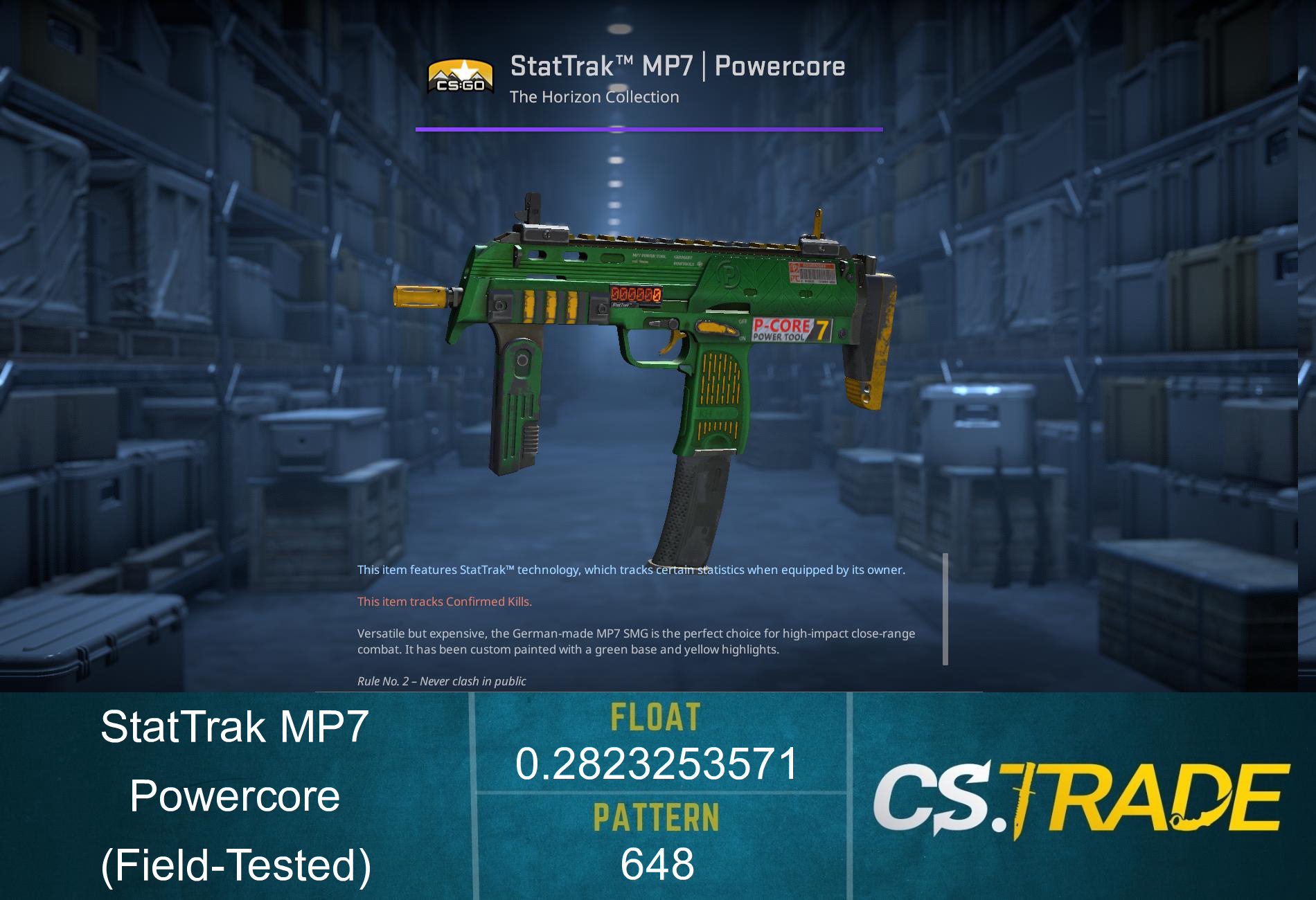 MP7 | Powercore (Field-Tested) Screenshot