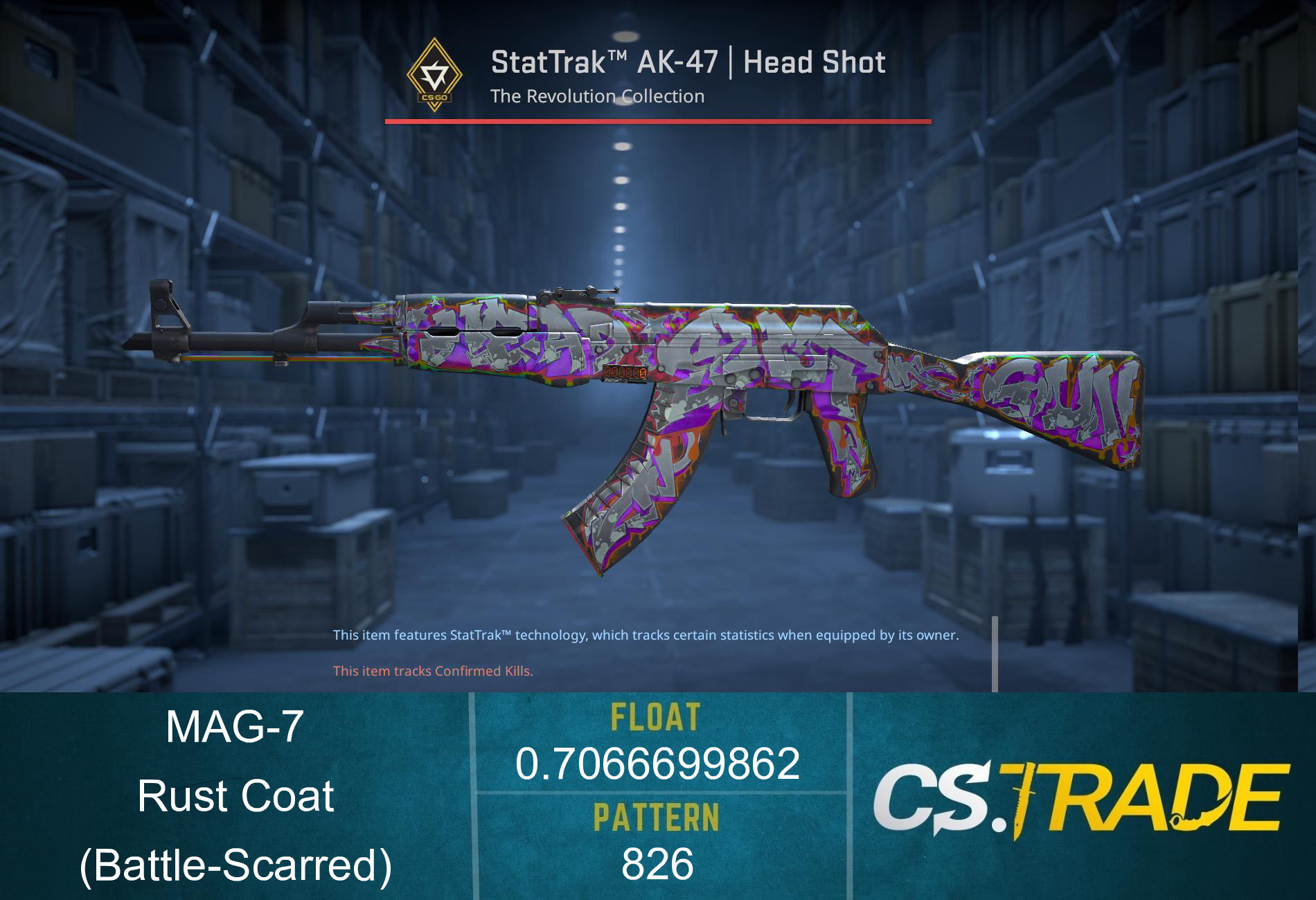 Souvenir MAG-7 | Rust Coat (Battle-Scarred) Screenshot