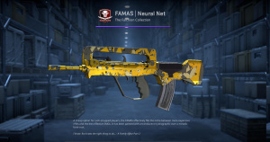 FAMAS | Neural Net (Factory New) Screenshot