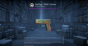 StatTrak™ P250 | Visions (Field-Tested) Screenshot