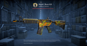 M4A4 | Buzz Kill (Minimal Wear) Screenshot