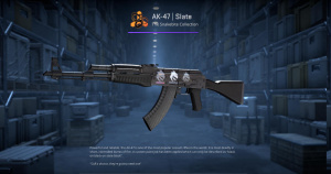 AK-47 | Slate (Minimal Wear) Screenshot