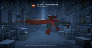 SG 553 | Fallout Warning (Minimal Wear) Screenshot