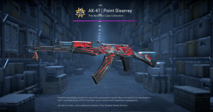 AK-47 | Point Disarray (Well-Worn) Screenshot