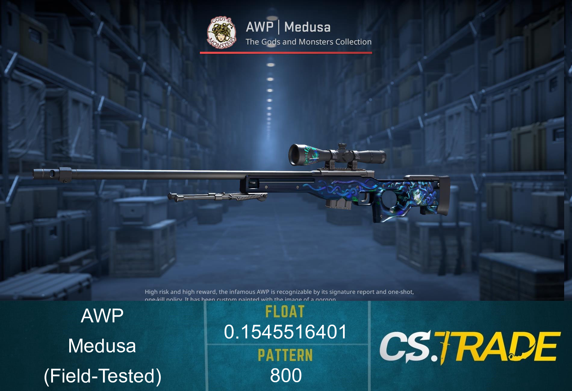 AWP | Medusa (Field-Tested) Screenshot