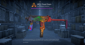MP9 | Food Chain (Well-Worn) Screenshot