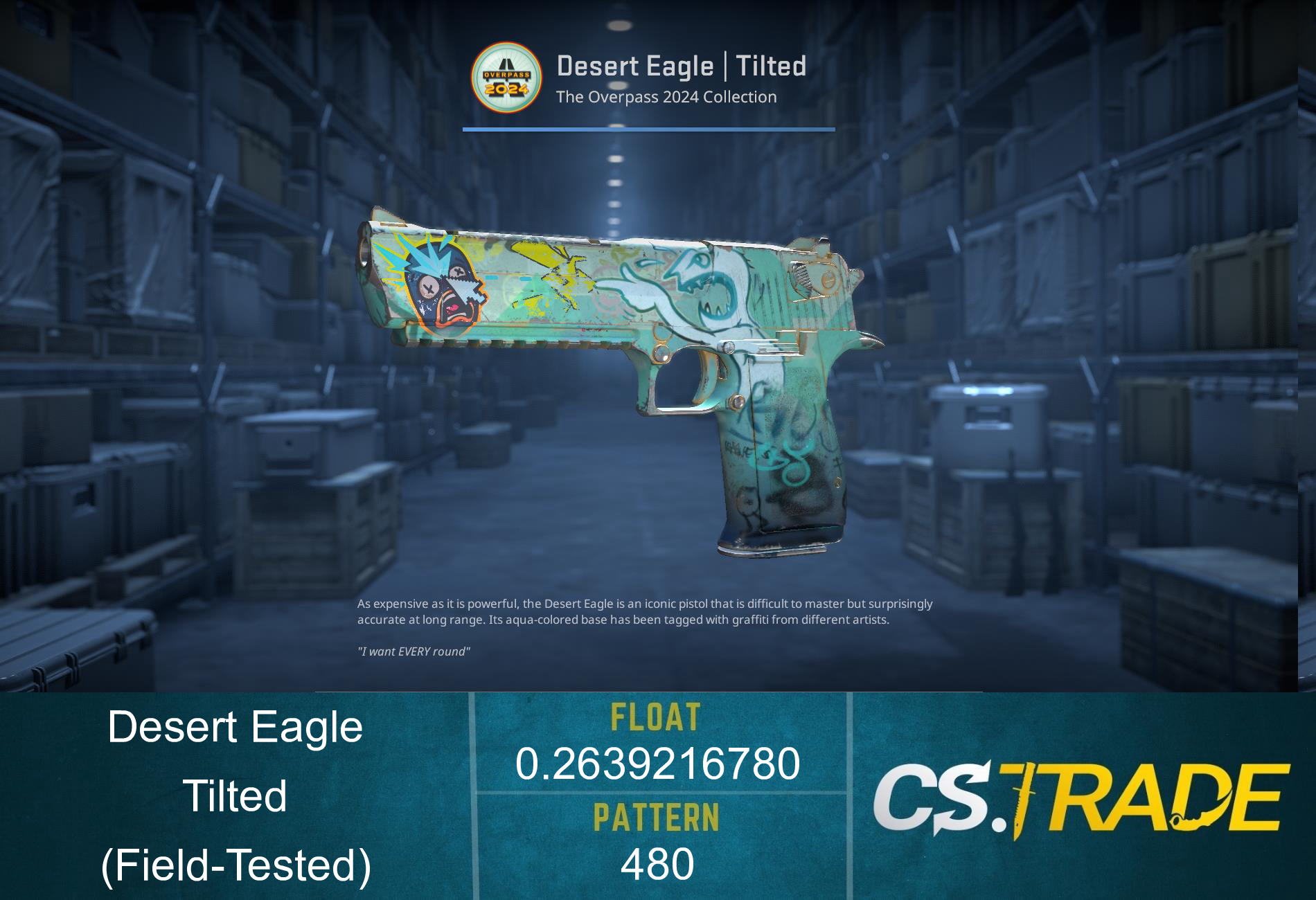 Desert Eagle | Tilted (Factory New) Screenshot