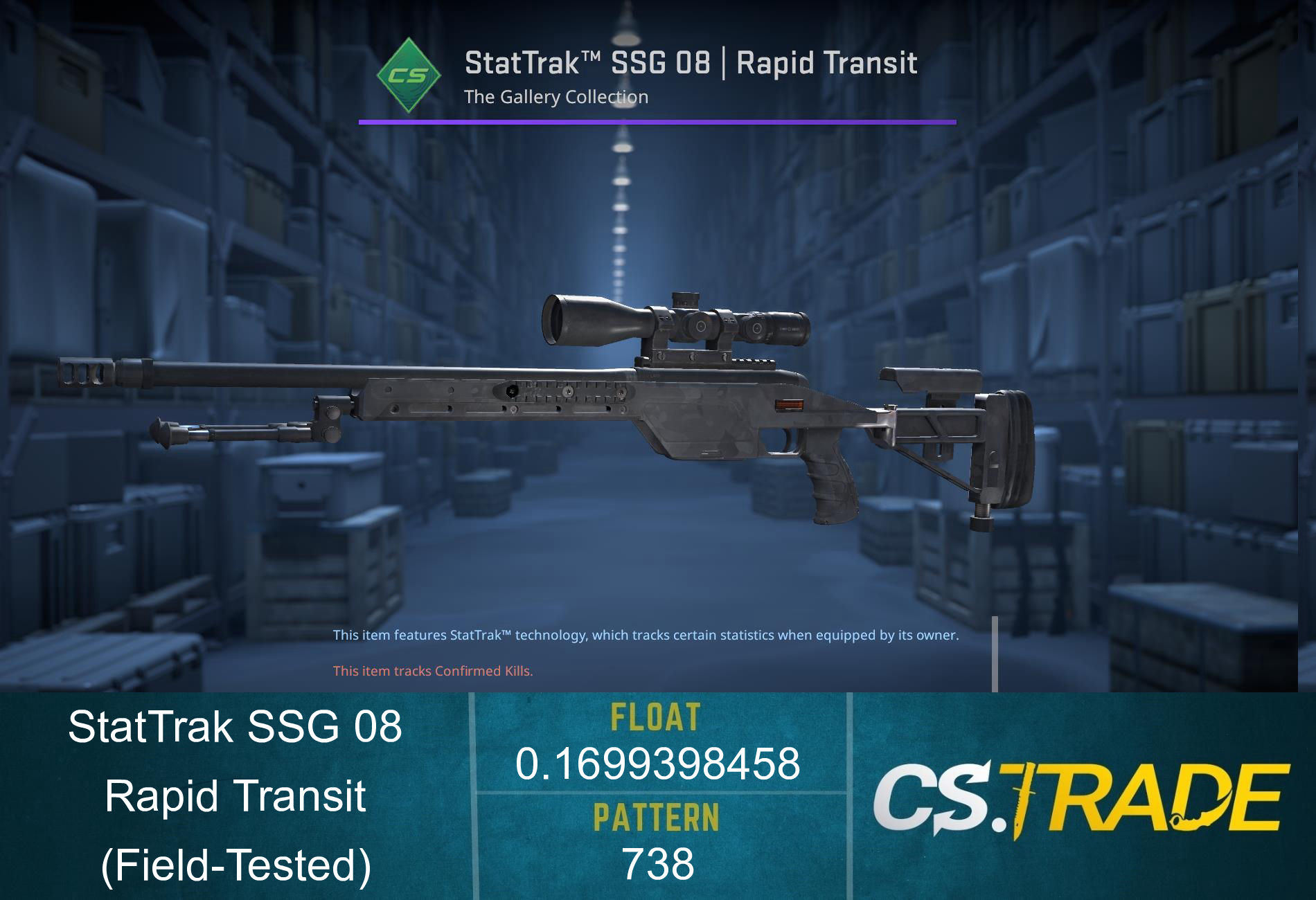 SSG 08 | Rapid Transit (Field-Tested) Screenshot