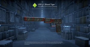 USP-S | Blood Tiger (Minimal Wear) Screenshot