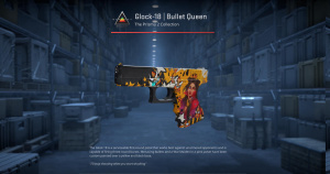 Glock-18 | Bullet Queen (Minimal Wear) Screenshot