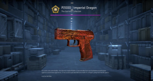 P2000 | Imperial Dragon (Minimal Wear) Screenshot