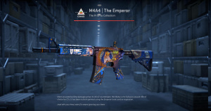 M4A4 | The Emperor (Minimal Wear) Screenshot