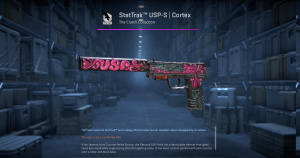 StatTrak™ USP-S | Cortex (Battle-Scarred) Screenshot