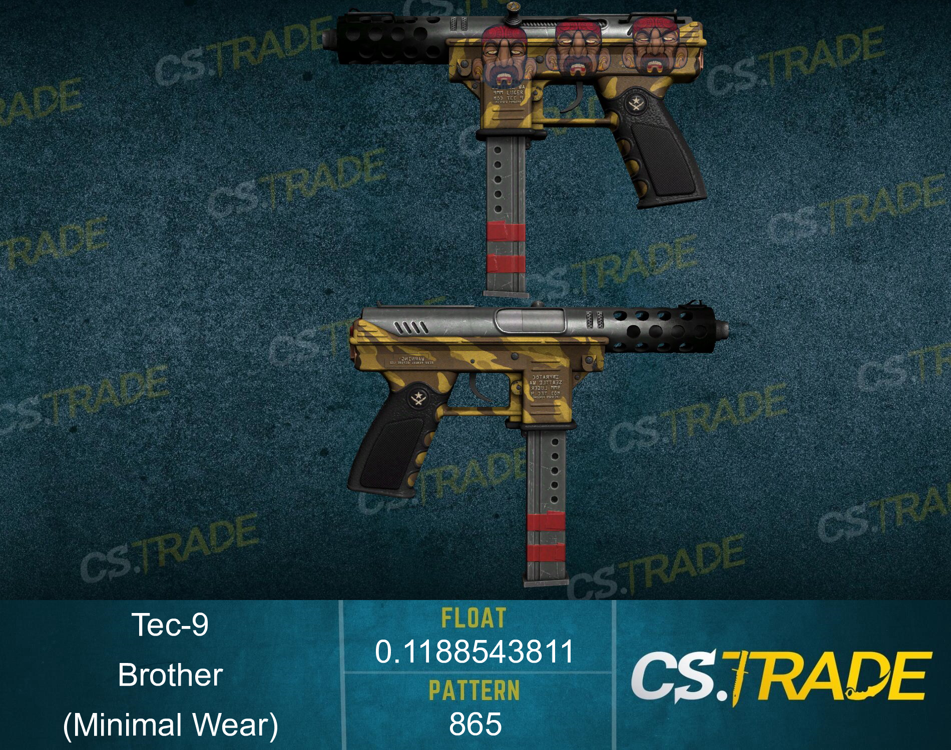 Tec-9 | Brother (Minimal Wear) Screenshot