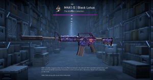 M4A1-S | Black Lotus (Field-Tested) Screenshot