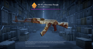 AK-47 | Nouveau Rouge (Well-Worn) Screenshot