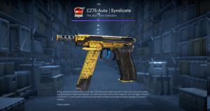 CZ75-Auto | Syndicate (Field-Tested) Screenshot