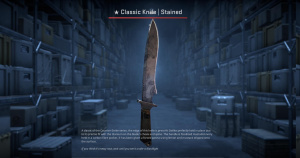 ★ Classic Knife | Stained (Field-Tested) Screenshot