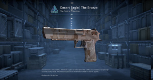 Desert Eagle | The Bronze (Factory New) Screenshot