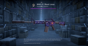 M4A1-S | Black Lotus (Field-Tested) Screenshot
